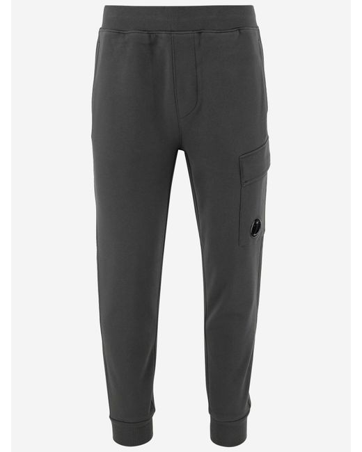 C P Company Gray Cotton Jogging Pants