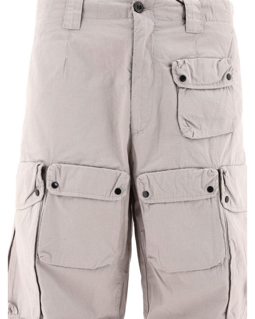 C.P. Pantalones de carga de la empresa "Rip Stop" C P Company de hombre de color Gray