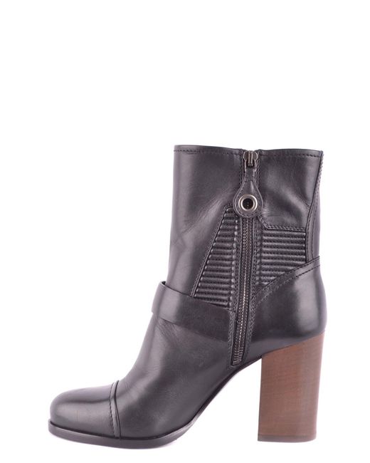 Car Shoe Gray Booties