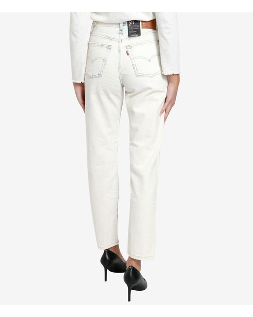 Levi's Jeans Denim in het White