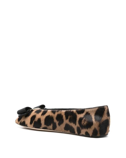 Ferragamo Brown Ferragamo Flat Shoes