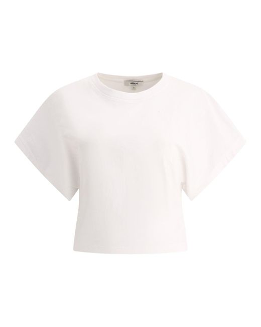 Maglietta Britt di Agolde in White