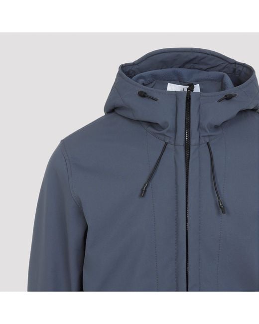 Soft Shell Jacket Stone Island de color Blue