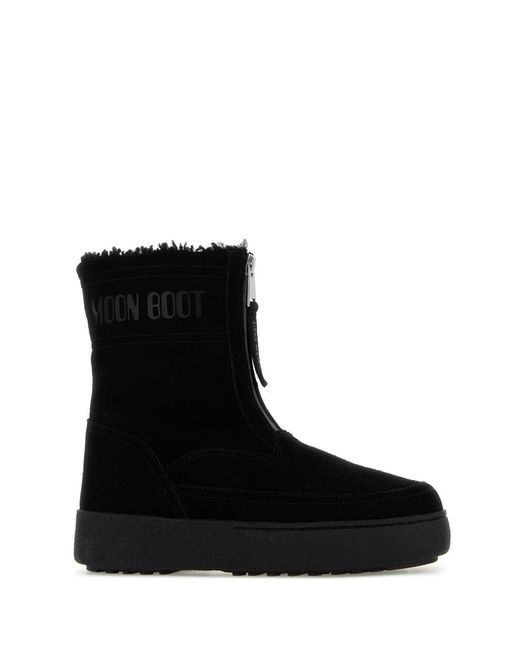 Moon Boot Black Ltrack Lara