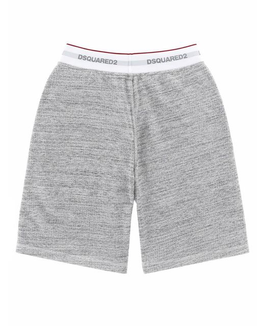 DSquared² Gray Oversize Fit Shorts for men