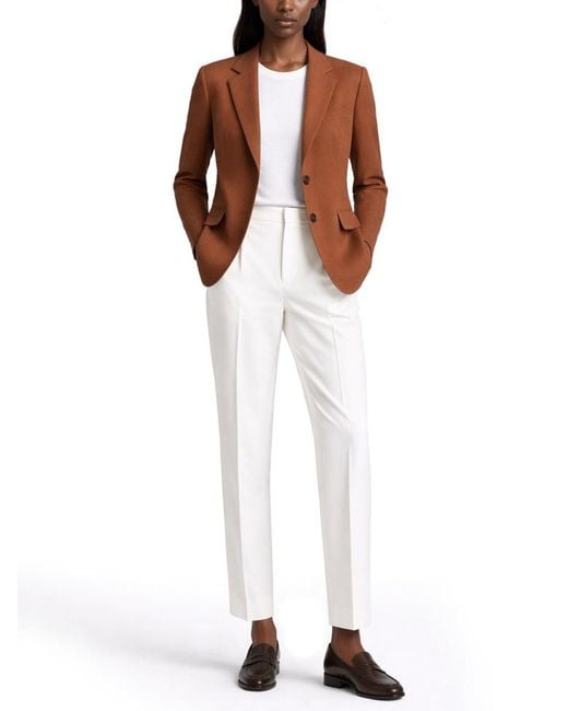Tagliatore Brown Jacket Parigi Viscose