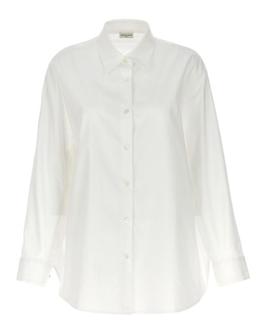 Dries Van Noten White Dries Van Note 'Casio' Hemd