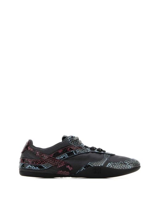 Miu Miu Black Allacciate