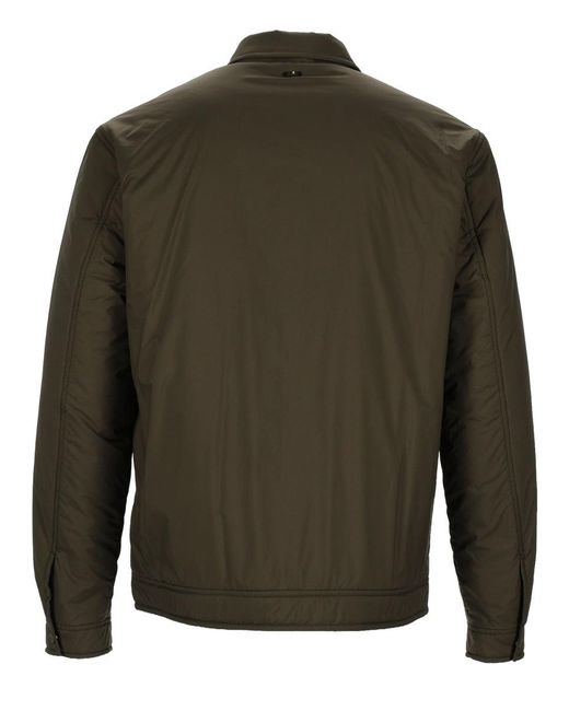 Herno Green Giubbotto Regular Fit