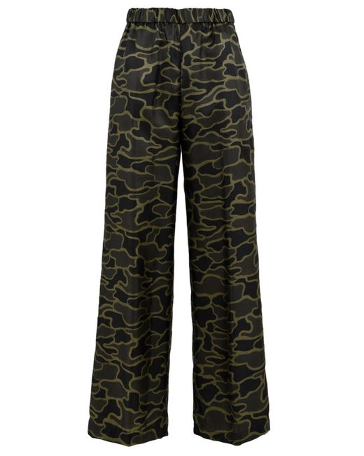 Aspesi Broek Militair in het Black