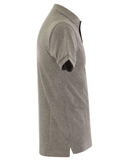 Polo Ralph Lauren Gray Slim-Fit Pique Polo Shirt for men