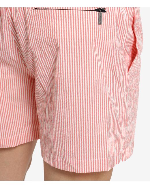 Rrd Shorts Koraal+wit in het Pink