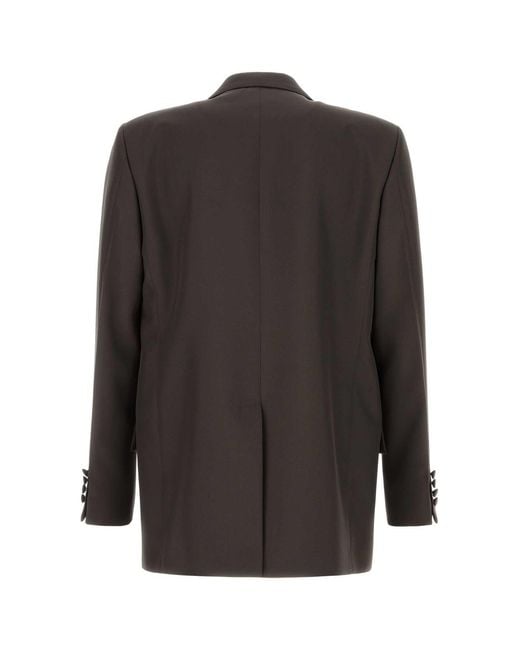 Gucci Black Chocolate Panama Blazer for men