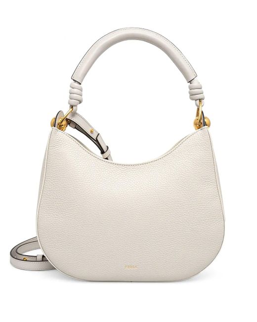 Sfera S Hobo Vitello St.Heracles+Vitello Roma di Furla in White