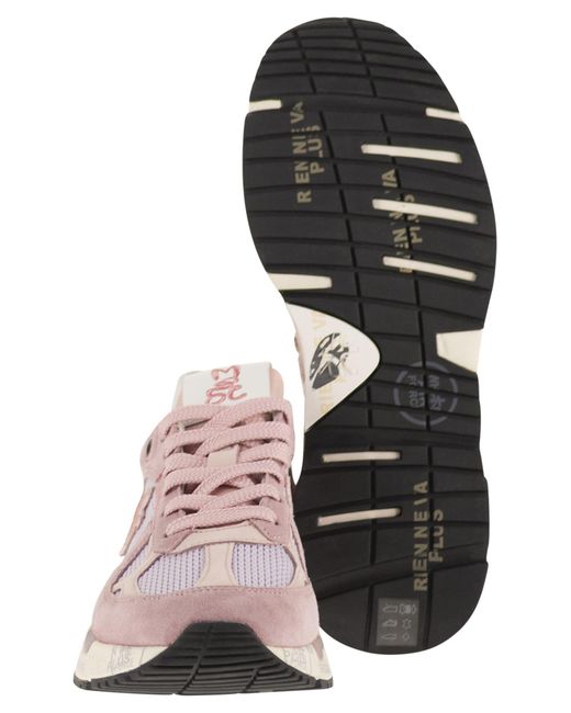 Premiata Pink Mased 8220 Sneakers