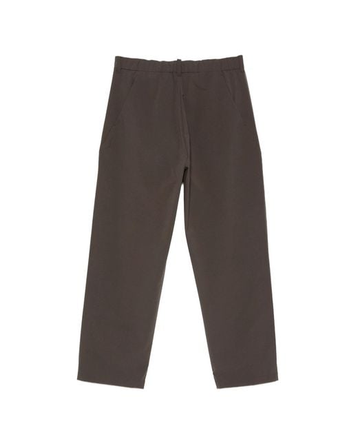 Goldwin Gray One Tuck Tapered Light Pants