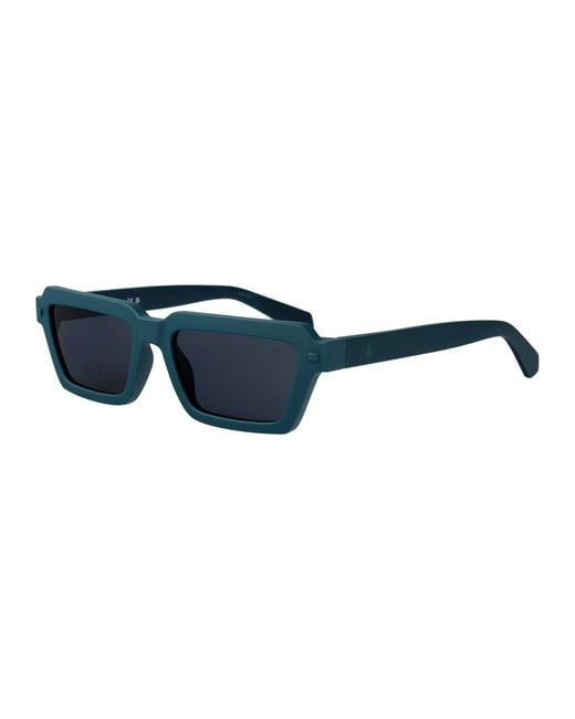 Calvin Klein Blue Injected Sunglasses