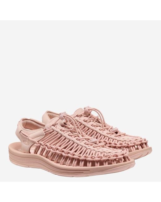 Keen Pink Uneek Leather Sandals