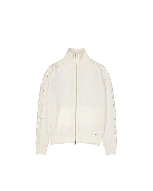 Herno White C Mere Cardigan