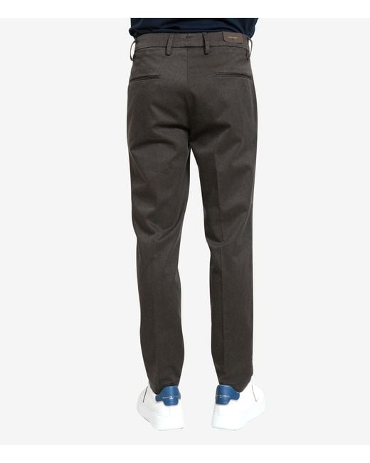 BRO-SHIP Gray Trousers for men