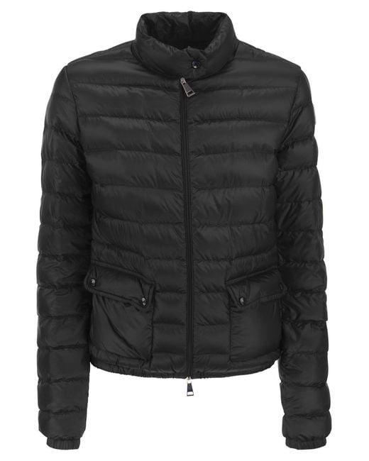 Moncler Lans Short Down Jacket in het Black