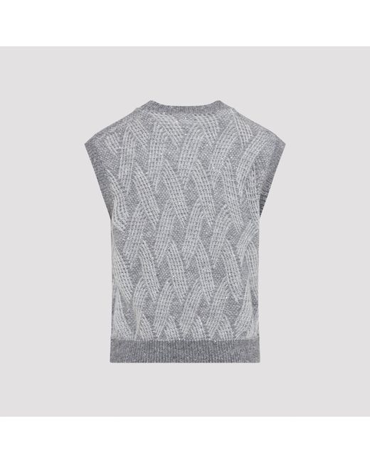 Chaleco Peserico de color Gray