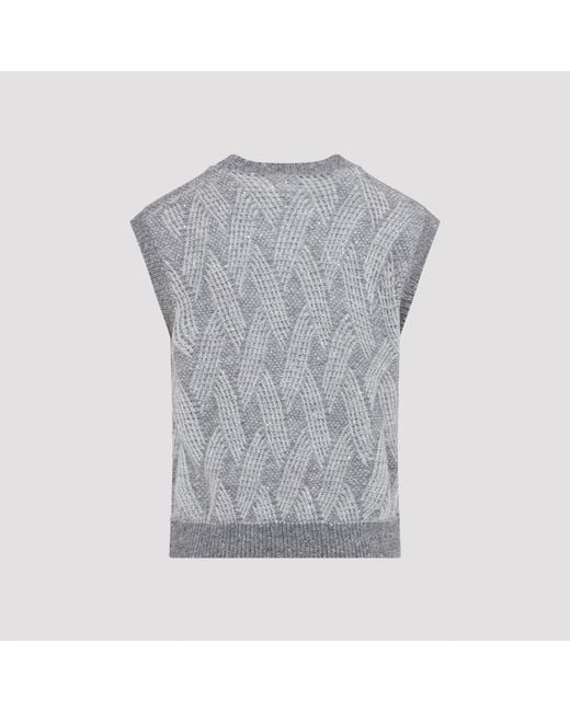 Peserico Gray Gilet