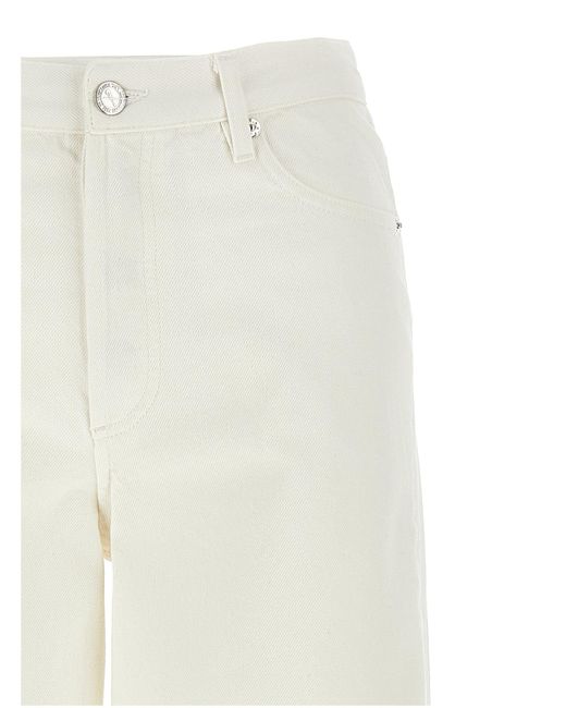 A.P.C. White Elisabeth" Jeans