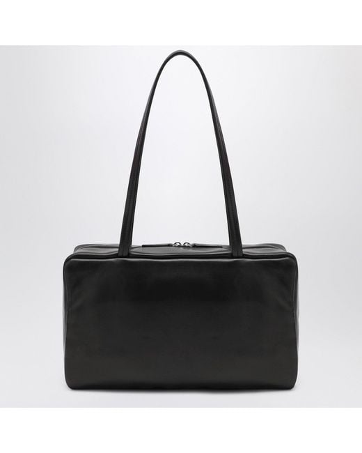 The Row Black Astra Bowling Bag