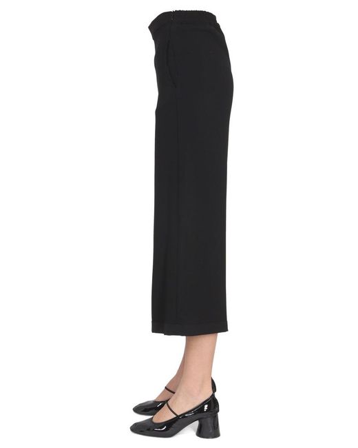 Stefano Mortari Black Cropped Pants