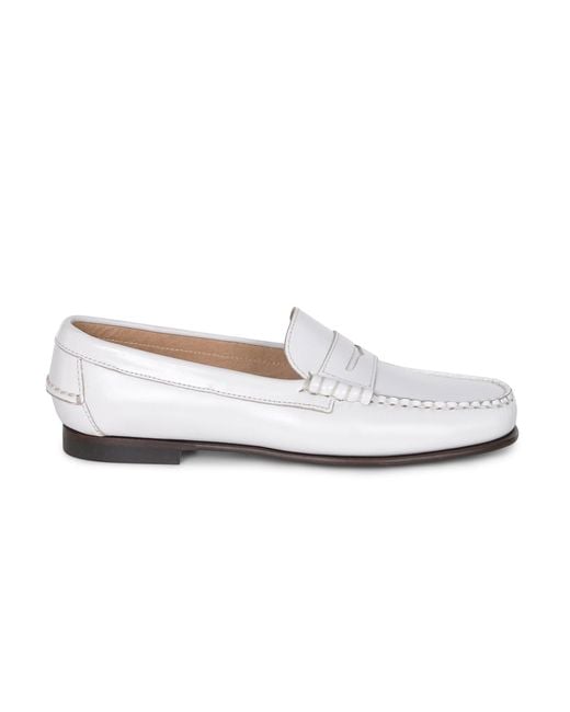 Moccasins "Danielle Pop" Realizzato di Sebago in White