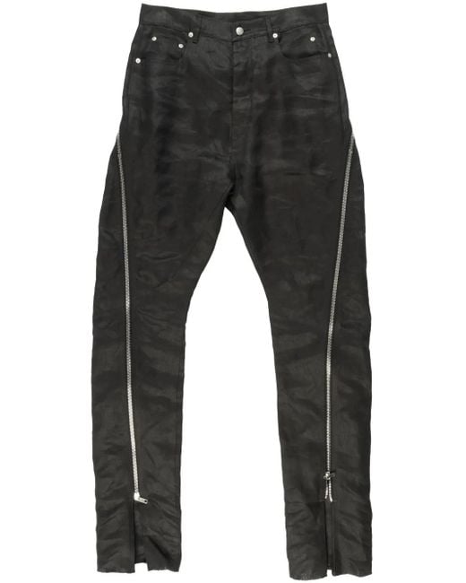 Rick Owens Bolan Banana Jeans in het Gray