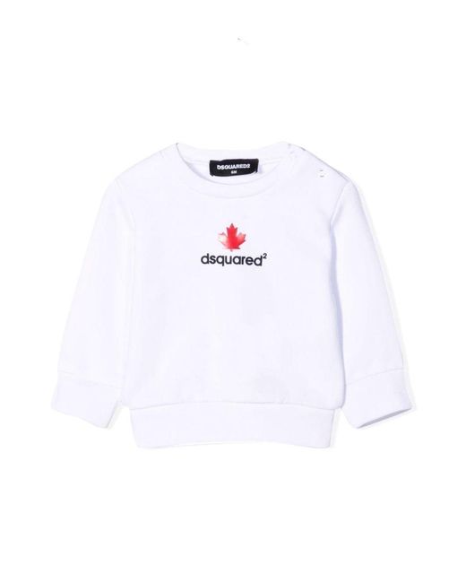 DSquared² White Felpa