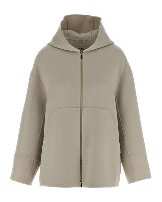 Sweat à capuche 'Romina' Max Mara en coloris Natural