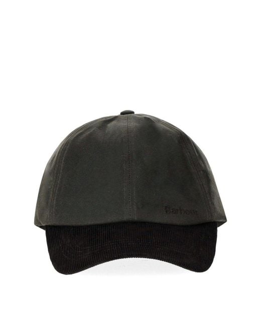 Barbour Black Ashby Cap for men