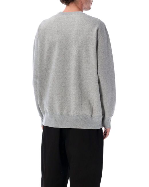 Comme des Garçons Gray Comme Des Garçons Homme Cotton Logo Sweatshirt