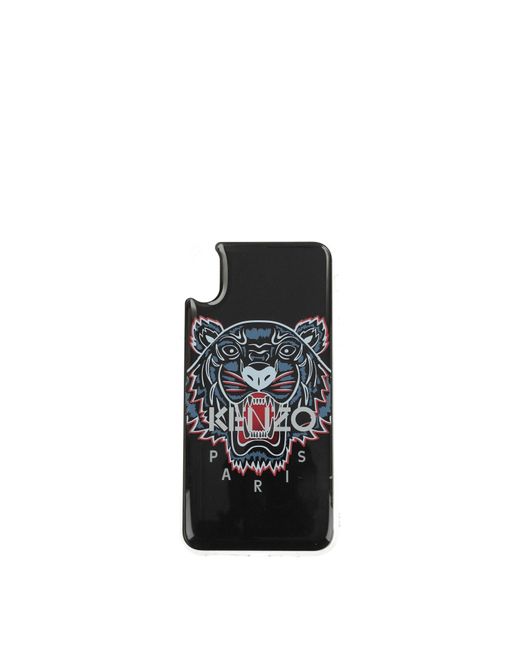 KENZO Black Porta Iphone Xs Max Uomo Pvc Nero