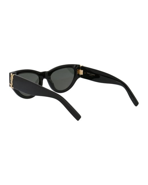 Saint Laurent Black Sl M94 Sunglasses