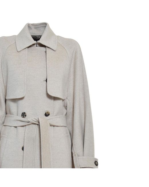 Max Mara Gray Coats