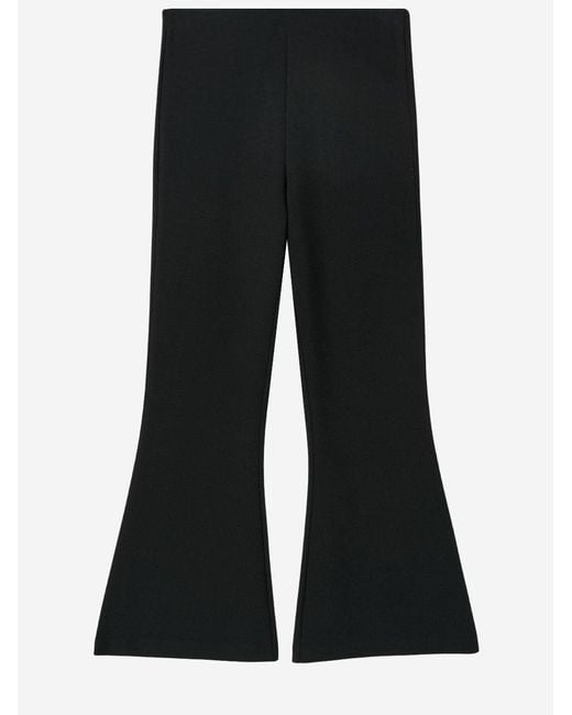 By Malene Birger Black Stretch Nylon Pants