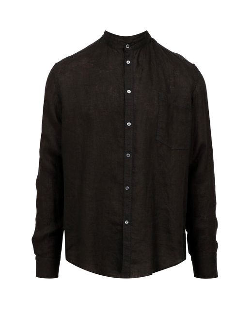 Grifoni Shirts Zwart in het Black voor heren