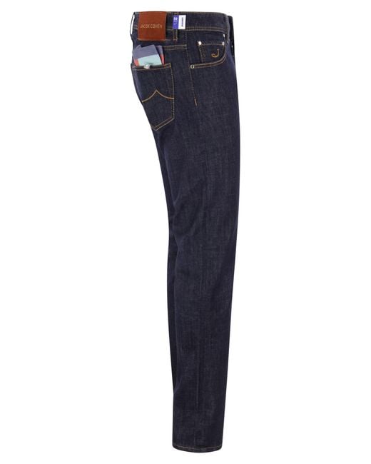 Jacob Cohen Nick Slim Fit Jeans in het Blue voor heren