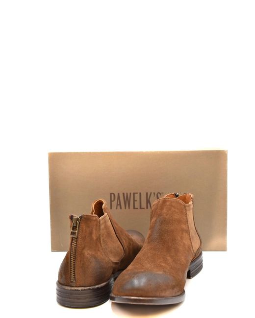 Pawelk's Brown Bootie for men