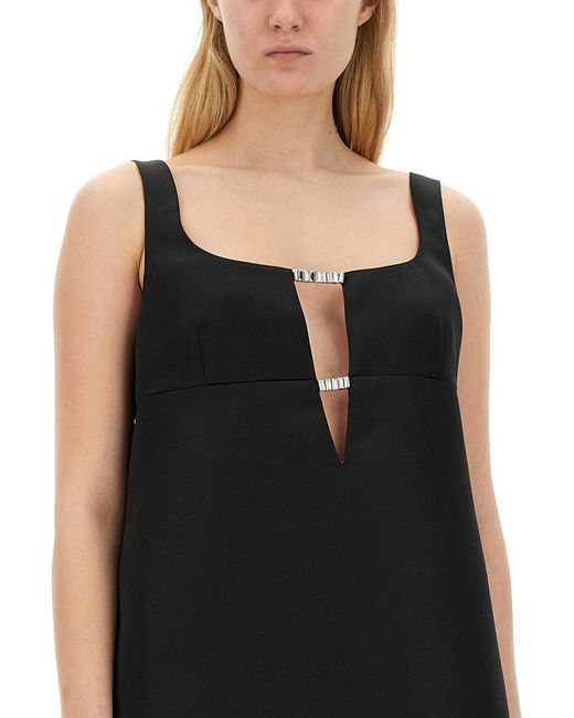 Nina Ricci Black A-Line Dress