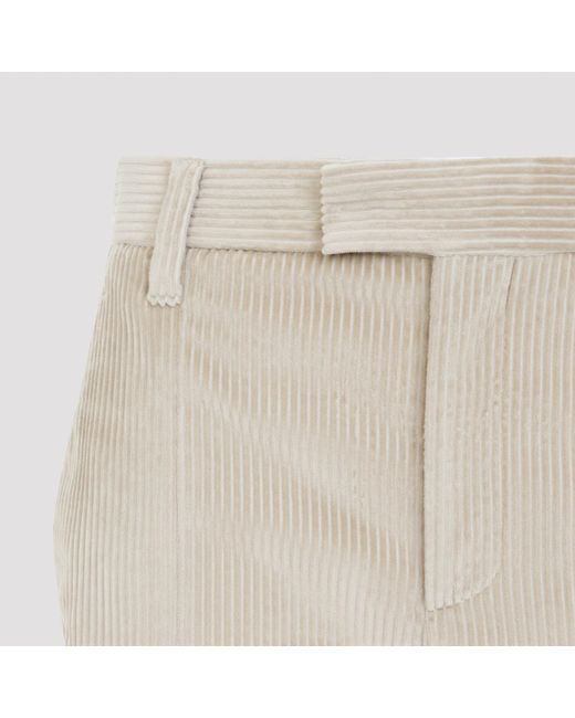 Brunello Cucinelli Broek in het Natural
