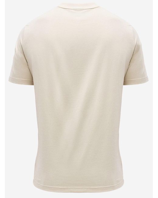 Boss Natural Printed Cotton T Shirt for men