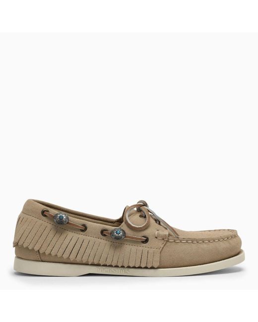 Sebago on sale docksides beige