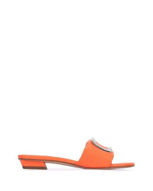 Roger Vivier Pink Padded Mule 20