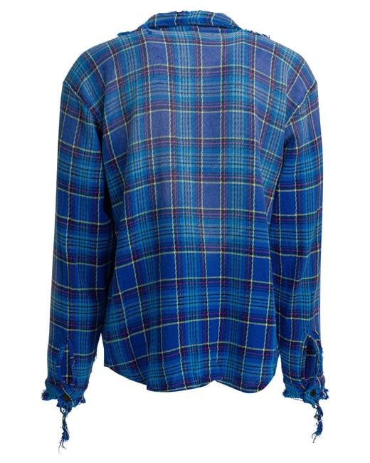 GALLERY DEPT. Blue "Marley Flannel" Shirt for men