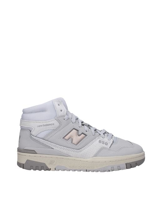 New Balance Gray High Shoe 650 for men